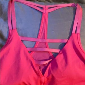 Neon pink light support lined VS szM
